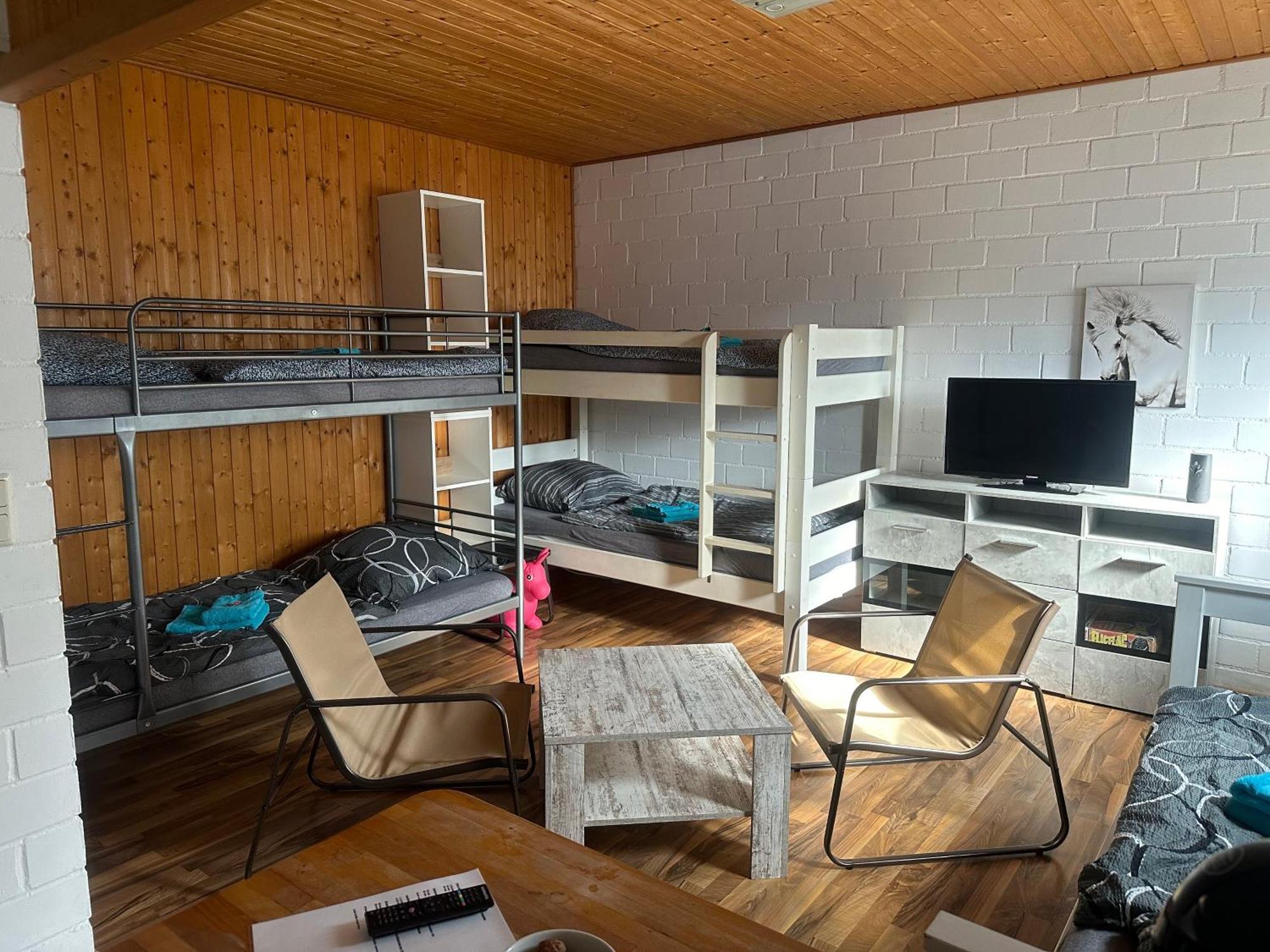 Fewo Im Reit- Und Ponyparadies Roos Halle  Eksteriør billede